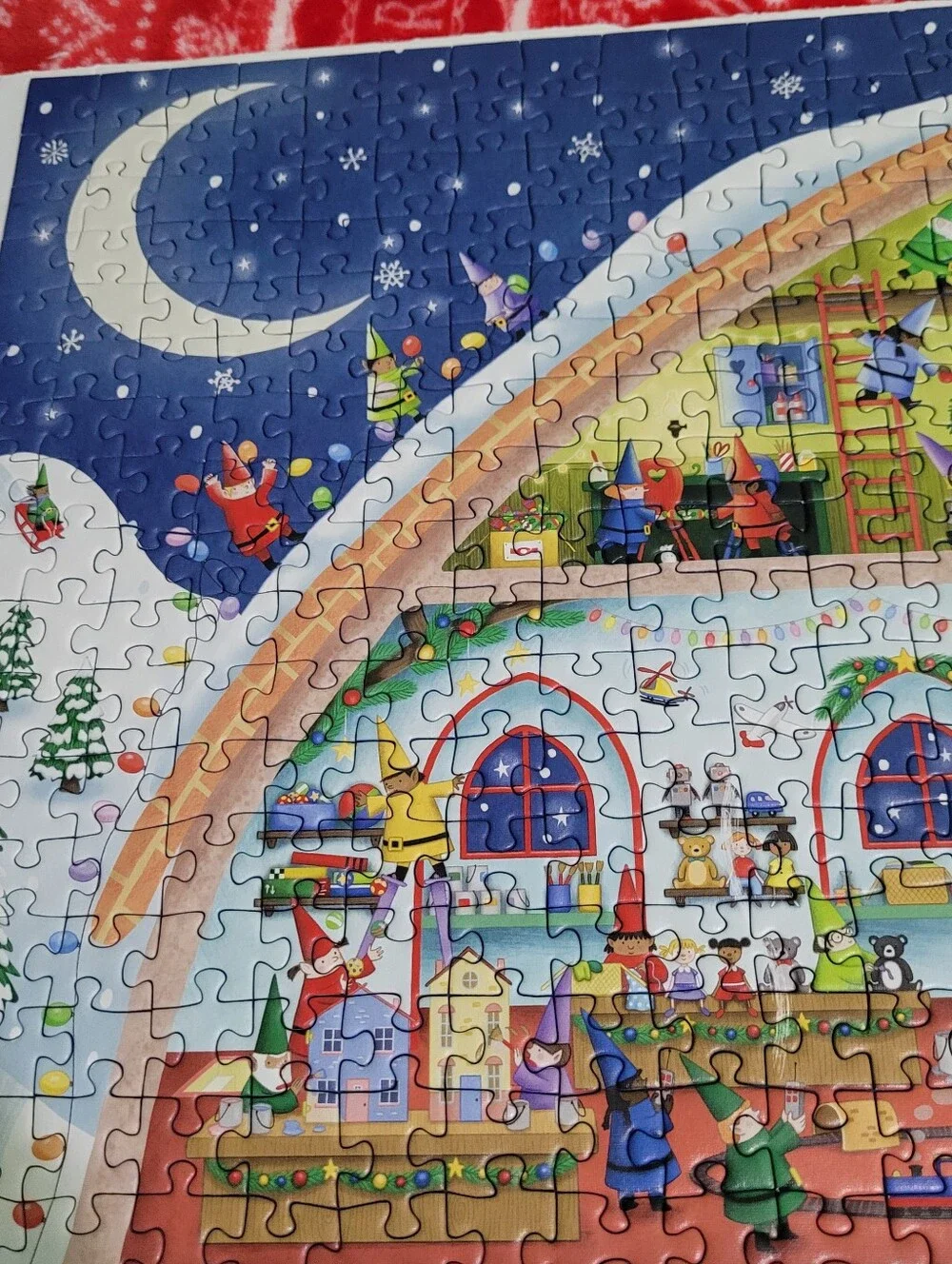 RAVENSBURGER, Santa's Workshop, 1000 Piece Christmas Puzzle